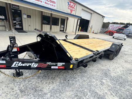 New 2026 Liberty LIB LT14K83X20SPB8WF Midnight Black Tilt Trailer