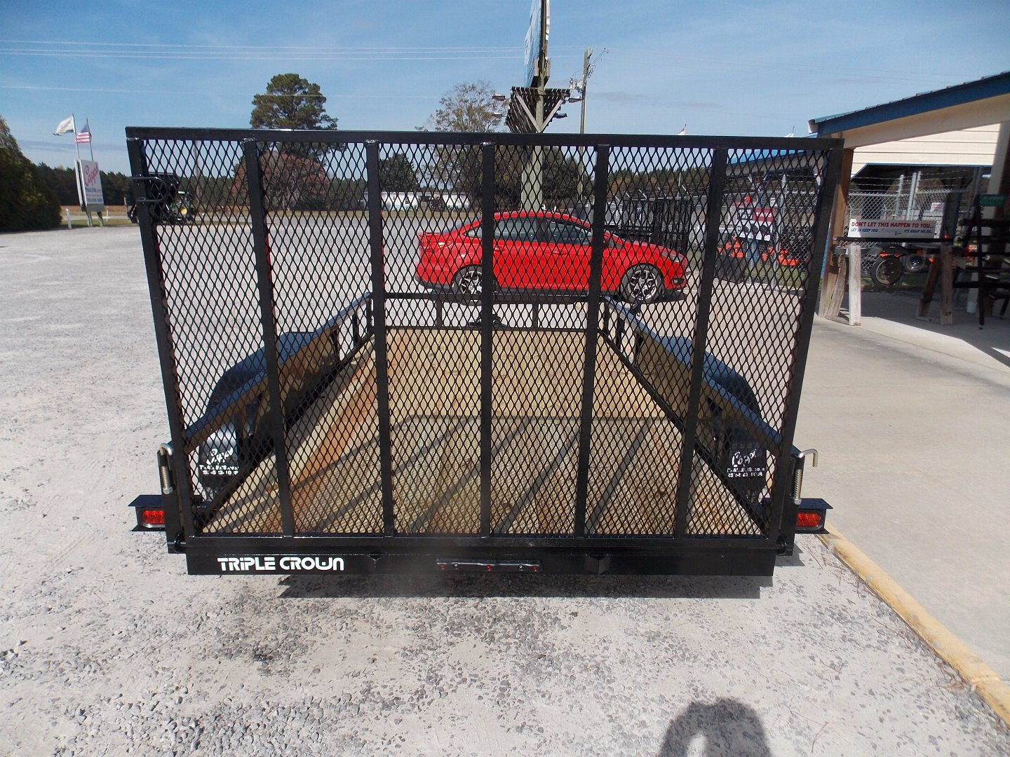 New 2025 TRIPLE CROWN TRAILERS TC U6X12TG Utility Trailer