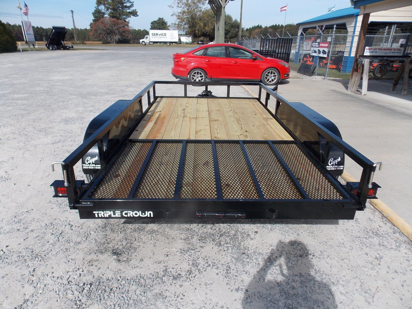 New 2025 TRIPLE CROWN TRAILERS TC U6X12TG Utility Trailer