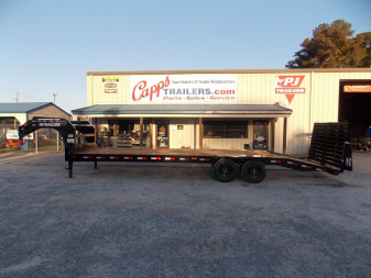 New 2025 PJ Trailers PJ LSQ2872BSWK Deckover Trailer