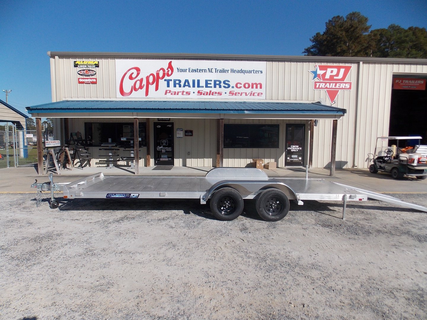 New 2026 Aluma AL 8220ESA-TA-EL-R-RTD Car Hauler-