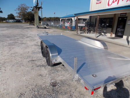 New 2026 Aluma AL 8220ESA-TA-EL-R-RTD Car Hauler-