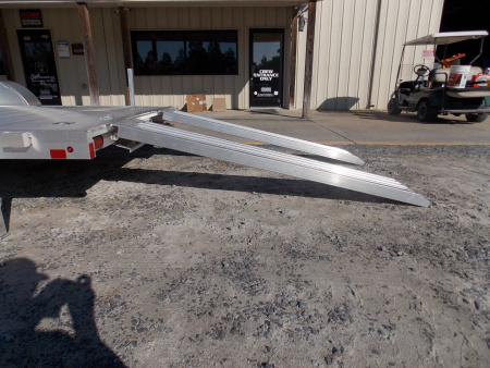 New 2026 Aluma AL 8220ESA-TA-EL-R-RTD Car Hauler-