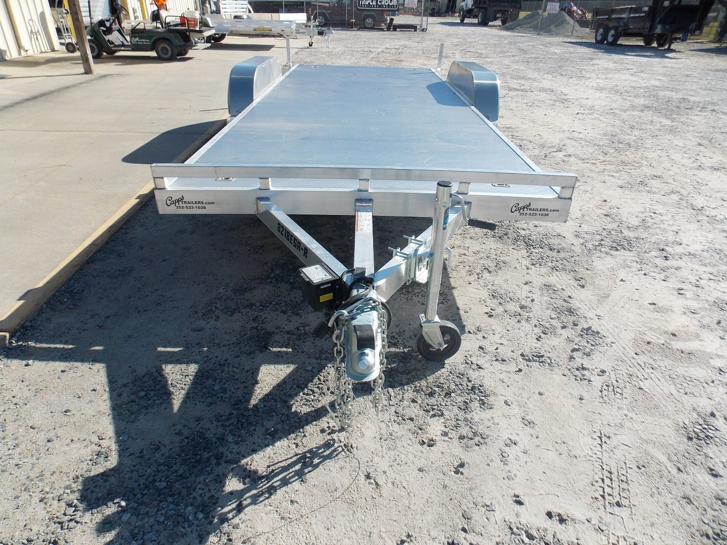 New 2025 Aluma AL 8218ESA Car Hauler