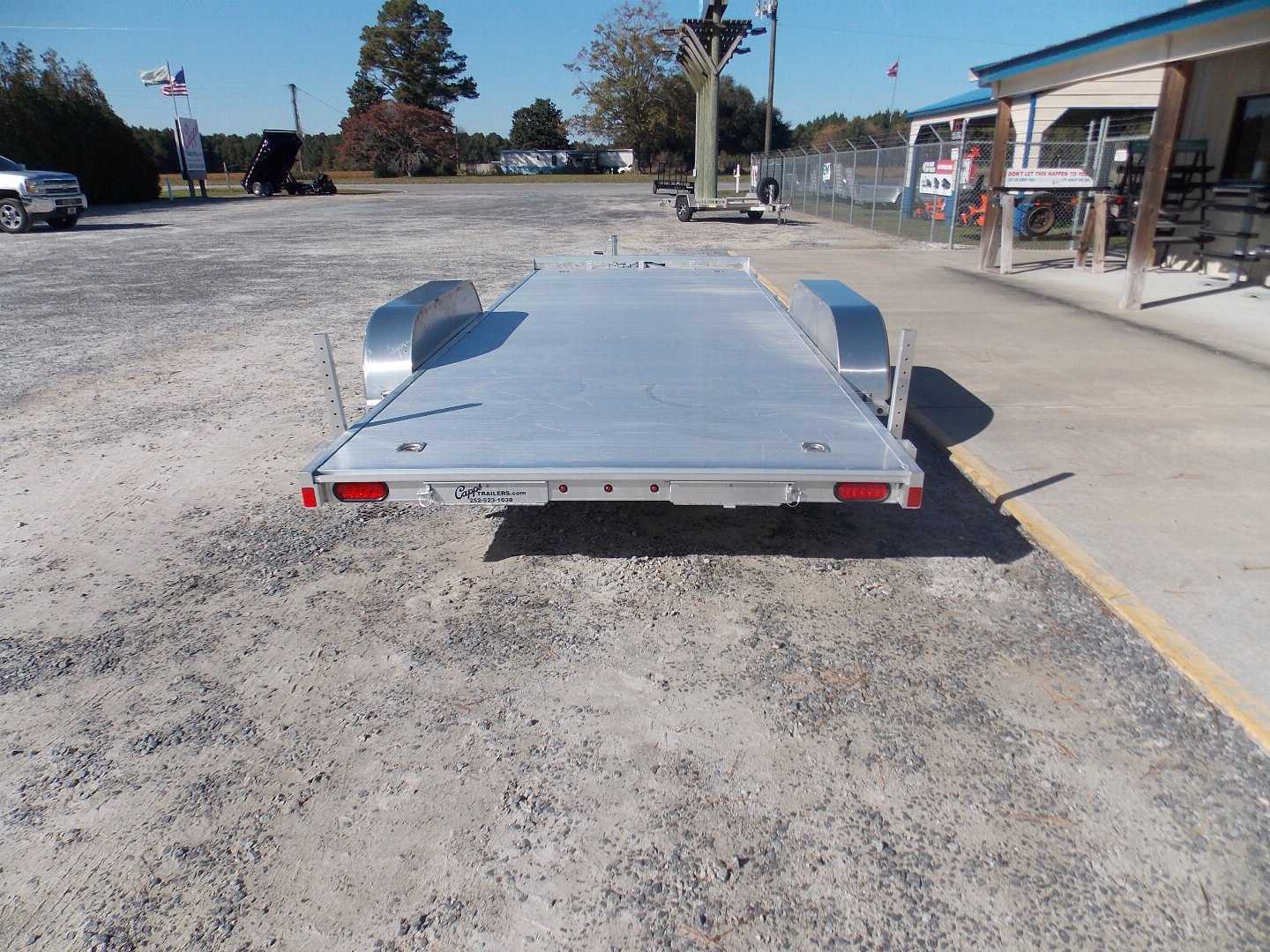 New 2025 Aluma AL 8218ESA Car Hauler