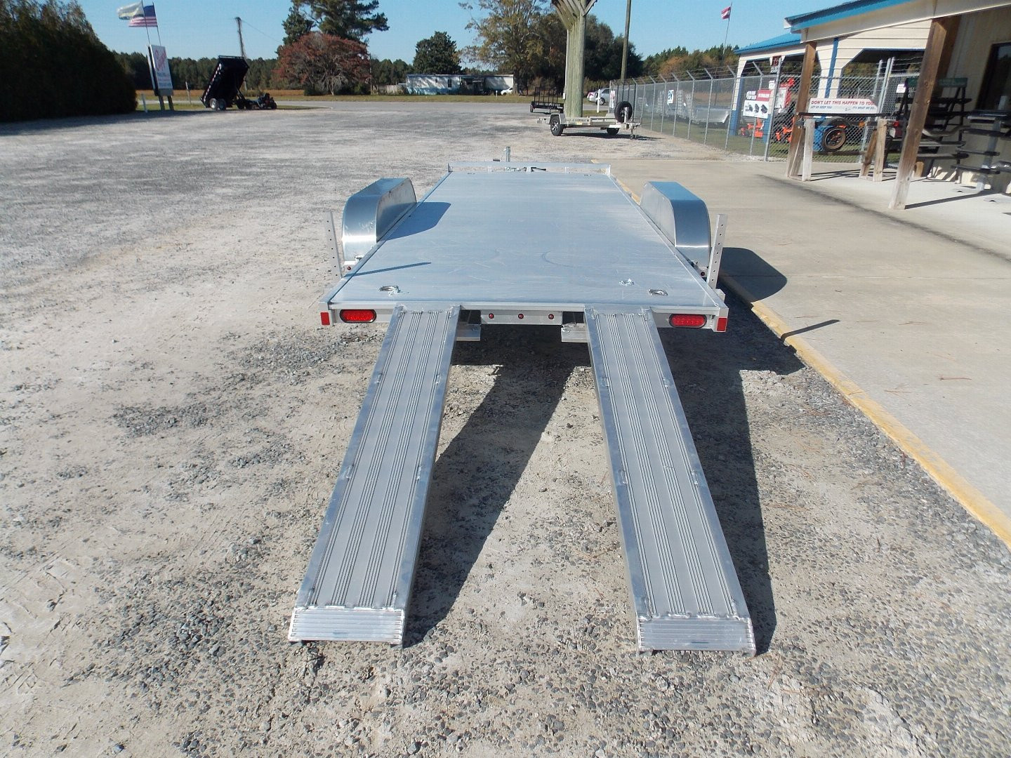 New 2025 Aluma AL 8218ESA Car Hauler