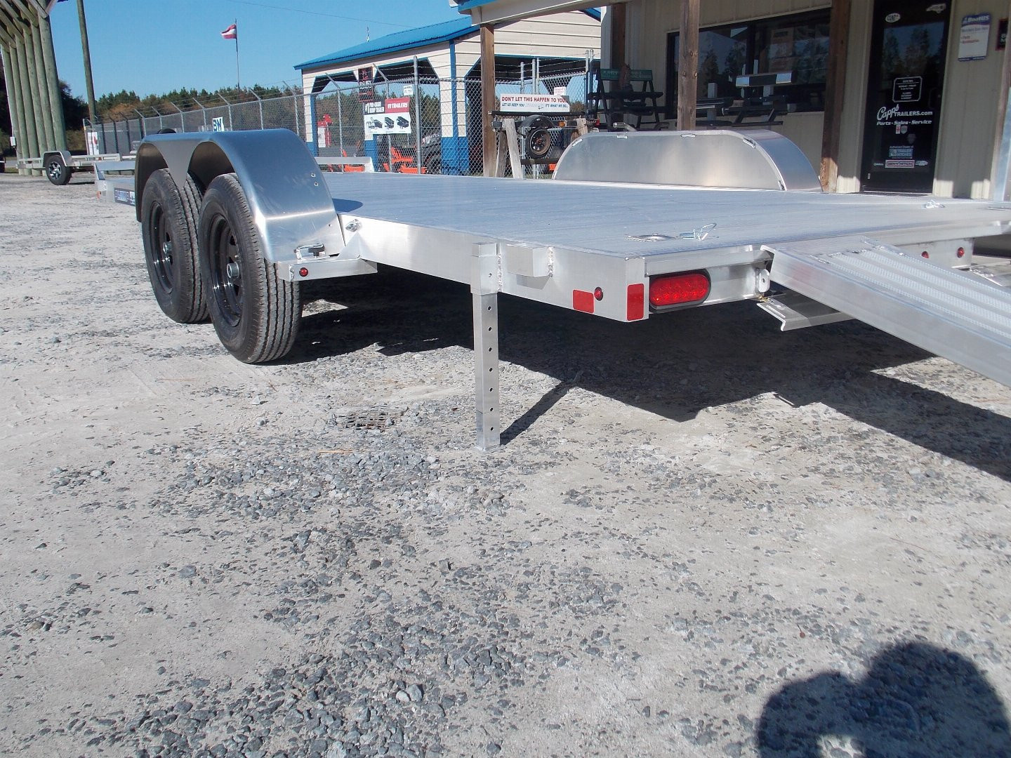 New 2025 Aluma AL 8218ESA Car Hauler