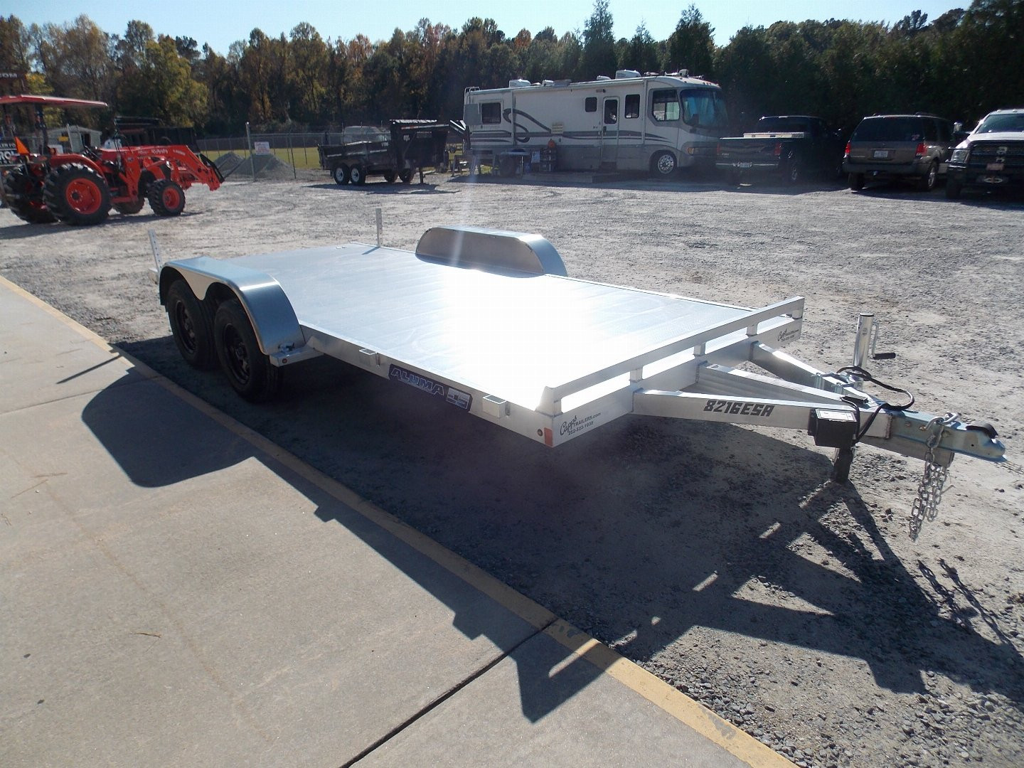 New 2025 Aluma AL 8216ESATA Car Hauler