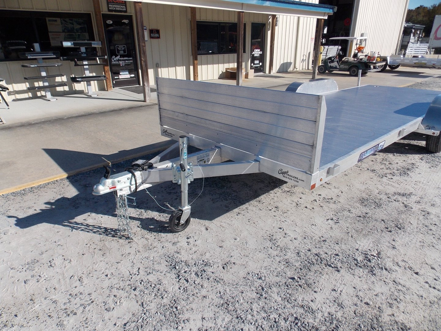 New 2025 Aluma AL 8216ESATA Car Hauler