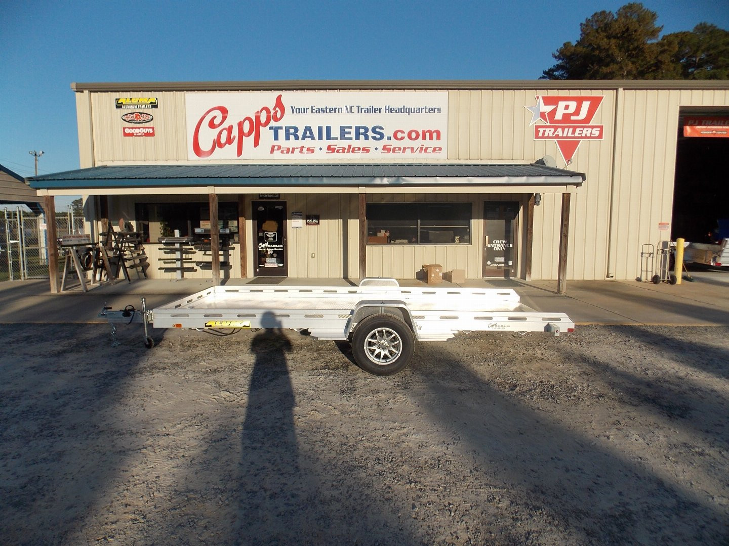 New 2025 Aluma AL 7815S TILT Tilt Trailer