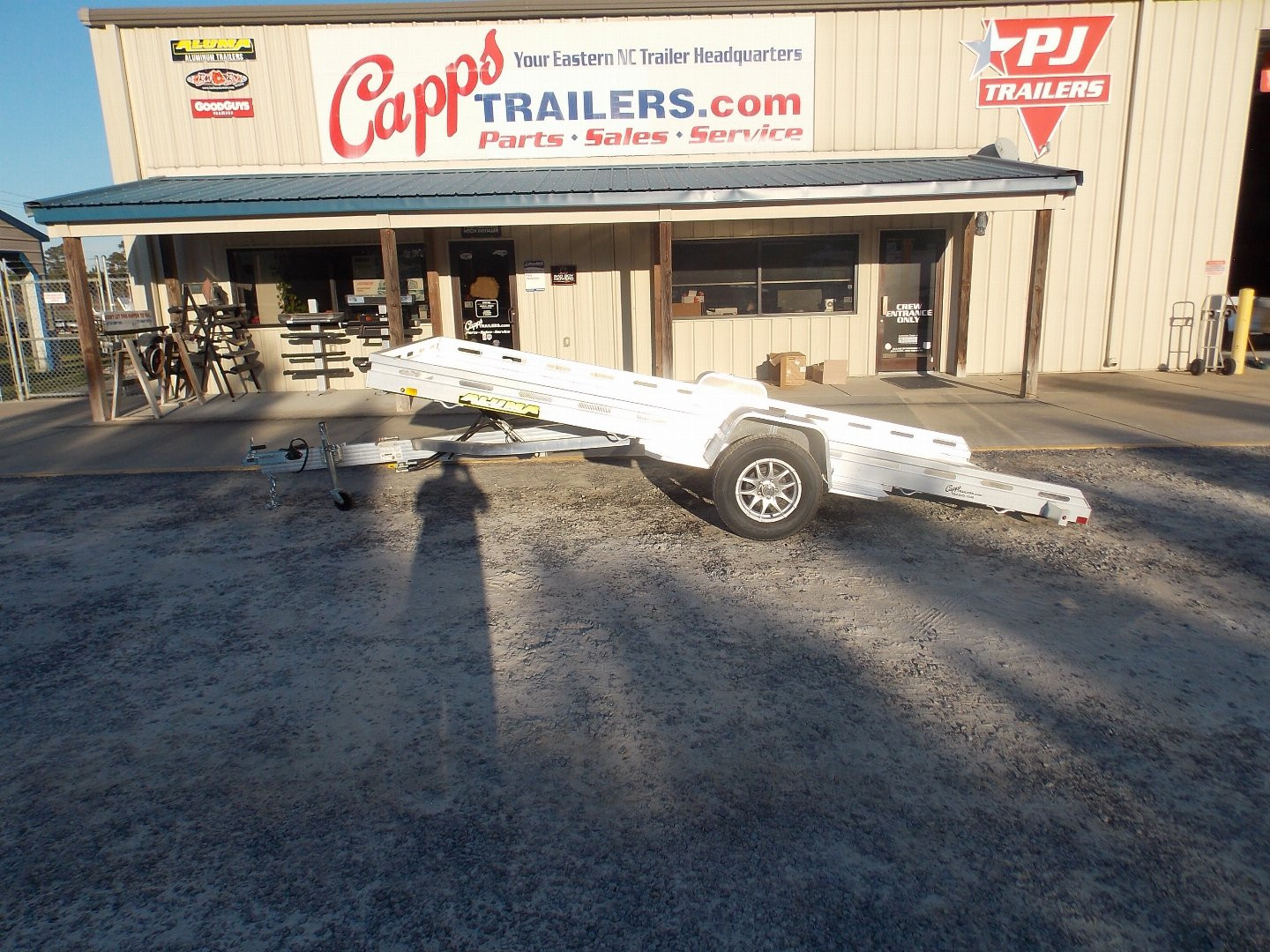 New 2025 Aluma AL 7815S TILT Tilt Trailer