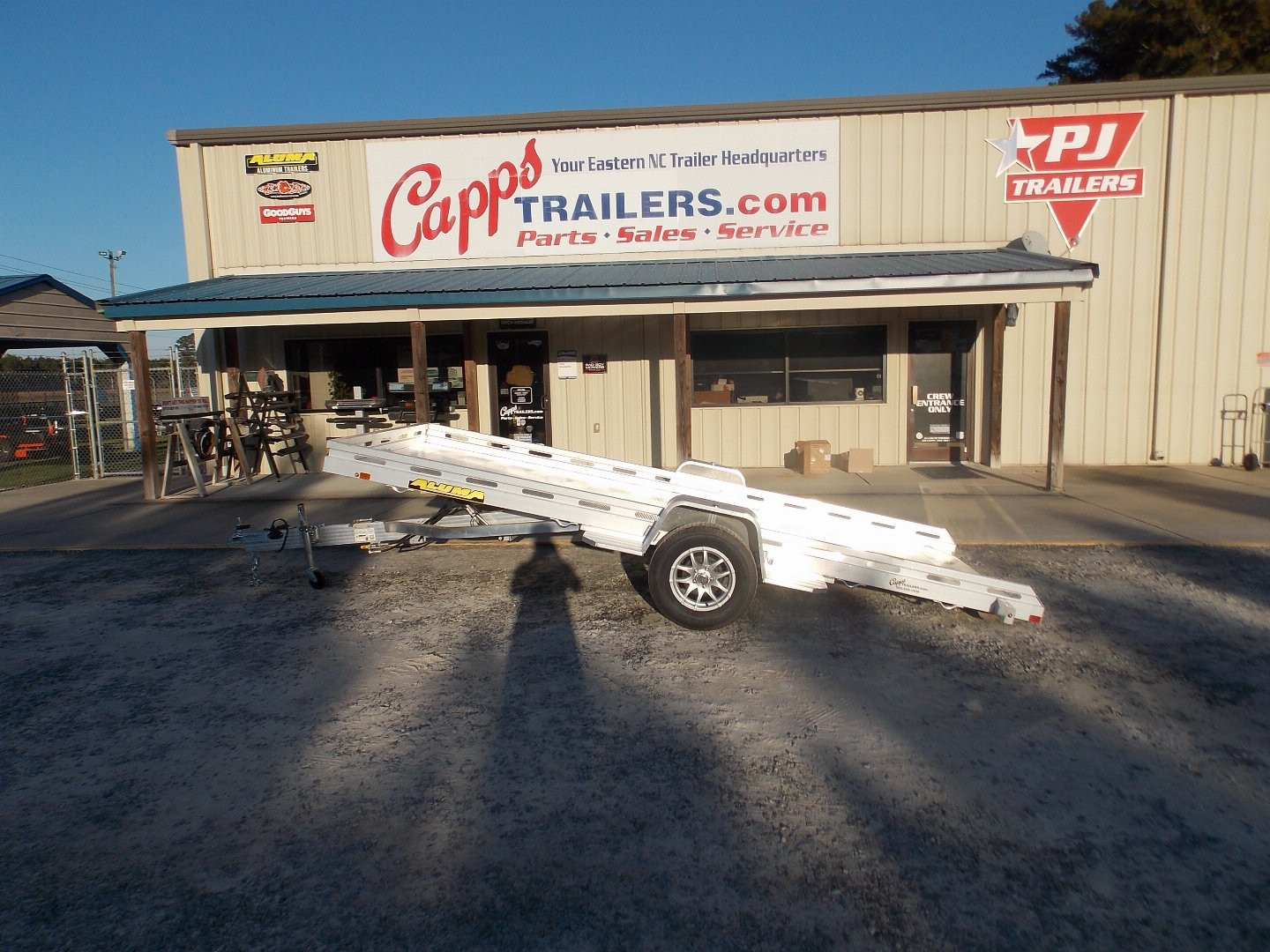 New 2025 Aluma AL 7815S TILT Tilt Trailer