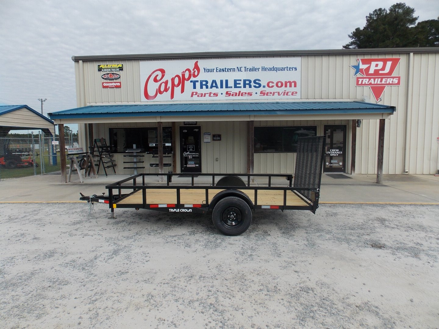 New 2025 Triple Crown Trailers TC DU 6X12 Utility Trailer