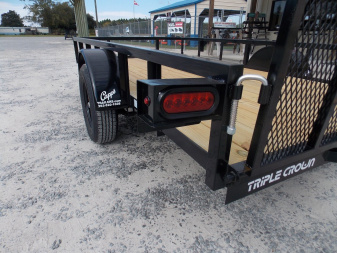 New 2025 Triple Crown Trailers TC DU 6X12 Utility Trailer