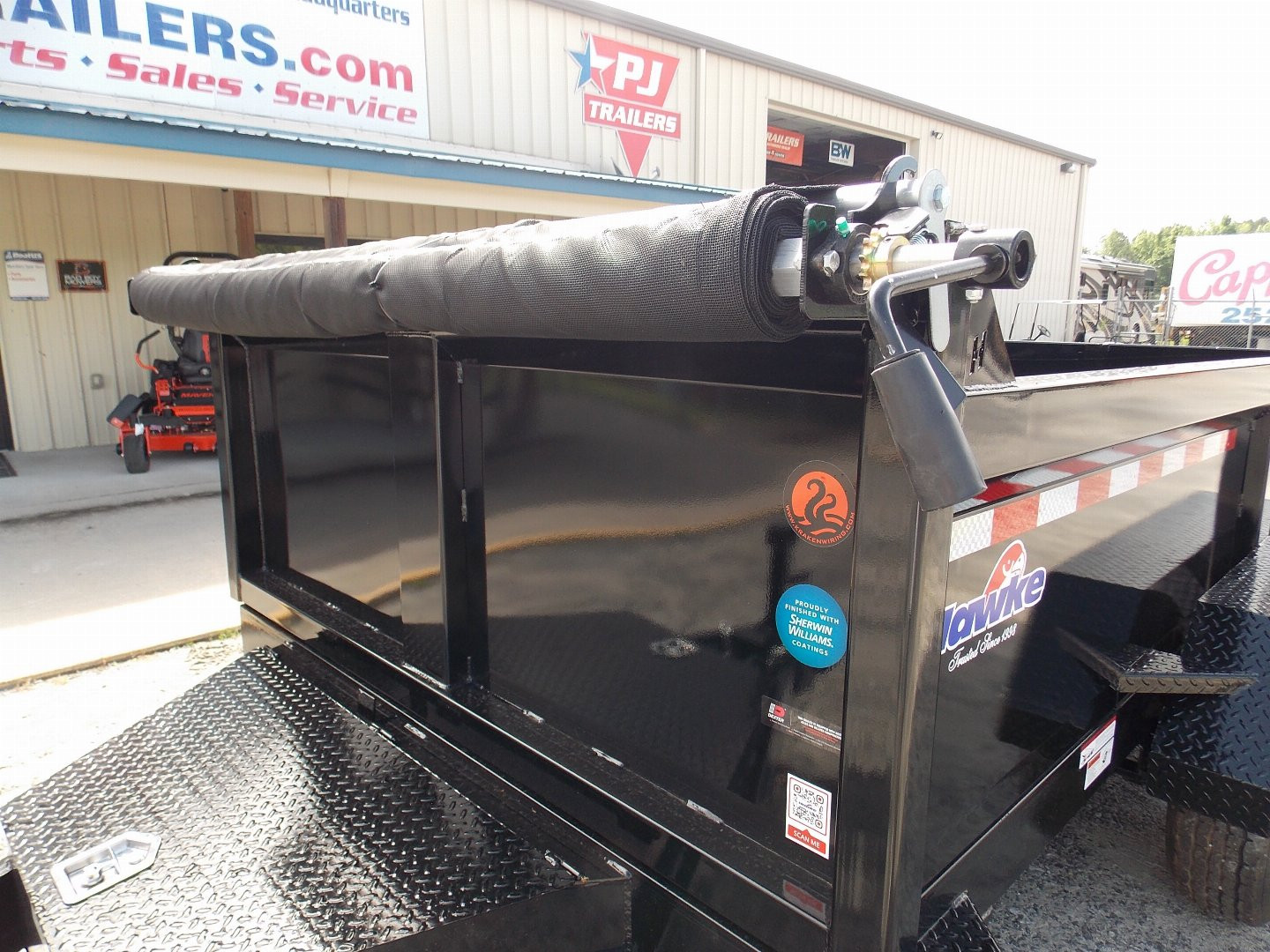 New 2025 HAWKE TRAILERS FLPT-52K-6X12H Dump Trailer