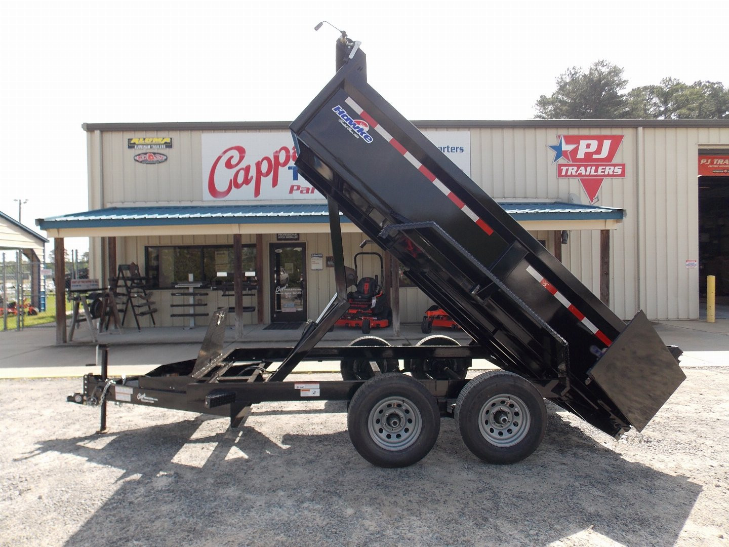 New 2025 HAWKE TRAILERS FLPT-52K-6X12H Dump Trailer