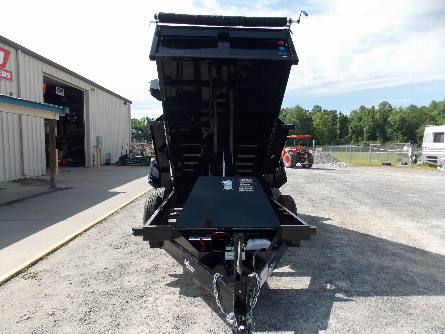New 2025 HAWKE TRAILERS FLPT-52K-6X12H Dump Trailer