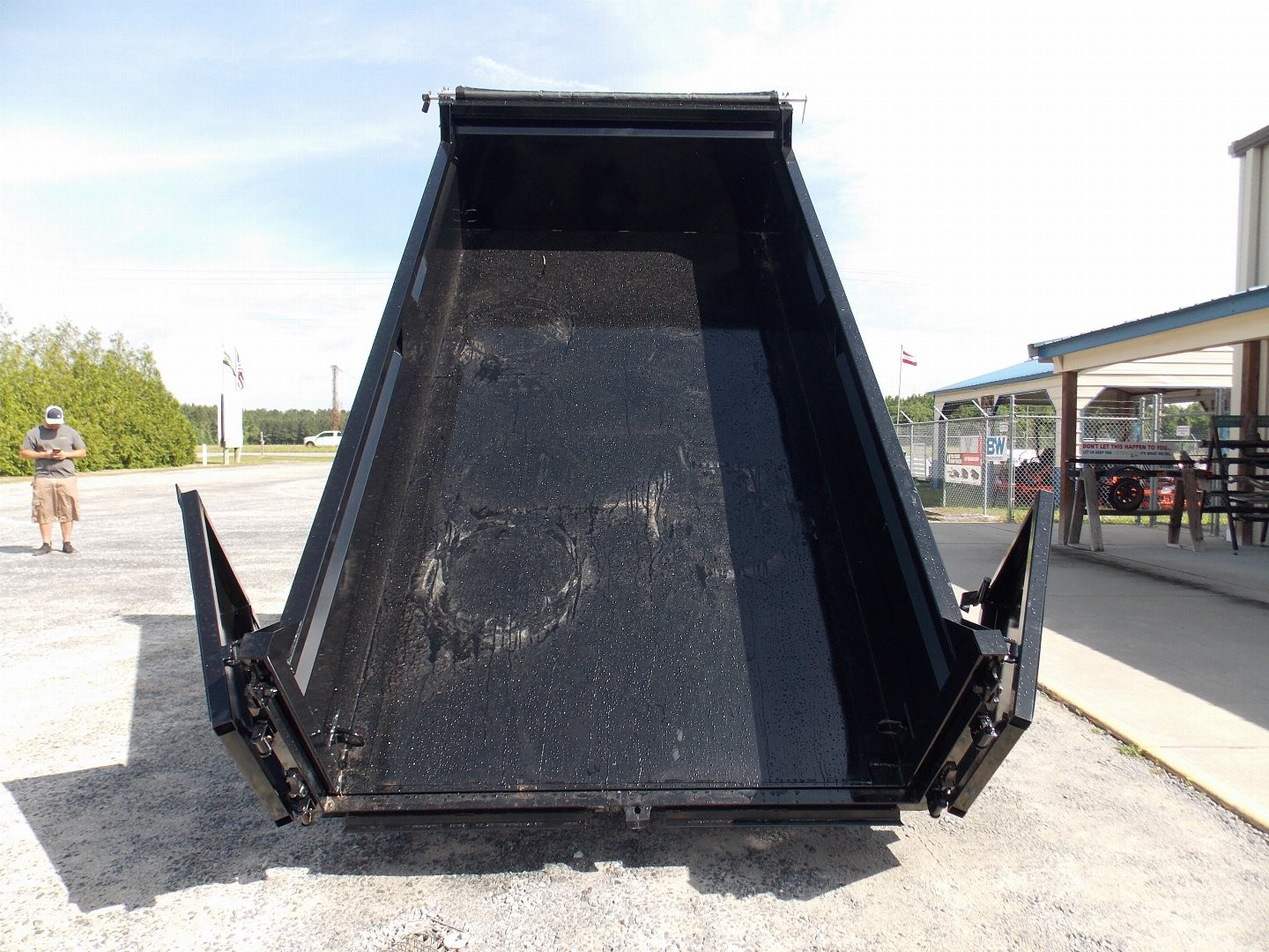 New 2025 HAWKE TRAILERS FLPT-52K-6X12H Dump Trailer