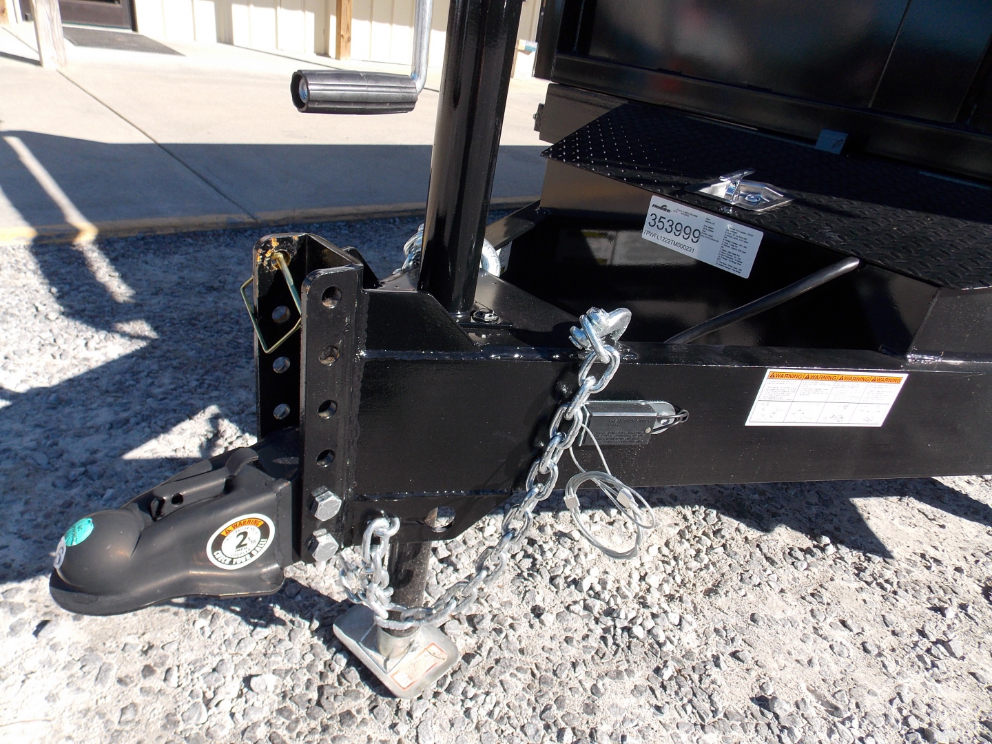 New 2026 Hawke Trailers FLPT-5.2K-6X12H Dump Trailer