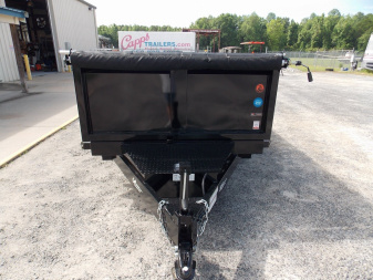 New 2025 HAWKE TRAILERS FLPT-52K-6X12H Dump Trailer