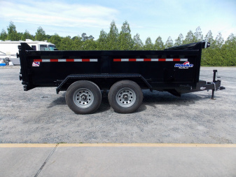 New 2025 HAWKE TRAILERS FLPT-52K-6X12H Dump Trailer