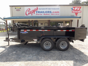 New 2025 HAWKE TRAILERS FLPT-52K-6X12H Dump Trailer