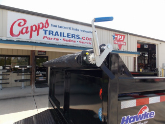New 2025 HAWKE TRAILERS FLPT-52K-6X12H Dump Trailer