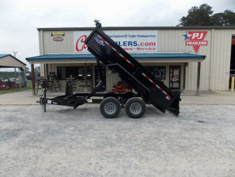 New 2025 HAWKE TRAILERS FLPT-52K-6X12H Dump Trailer