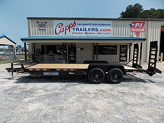 New 2025 Triple Crown Trailers TC E7X20 10K Equipment Trailer