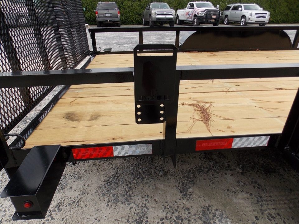 New 2025 Triple Crown Trailers TC ATV7X16TG ATV Trailer