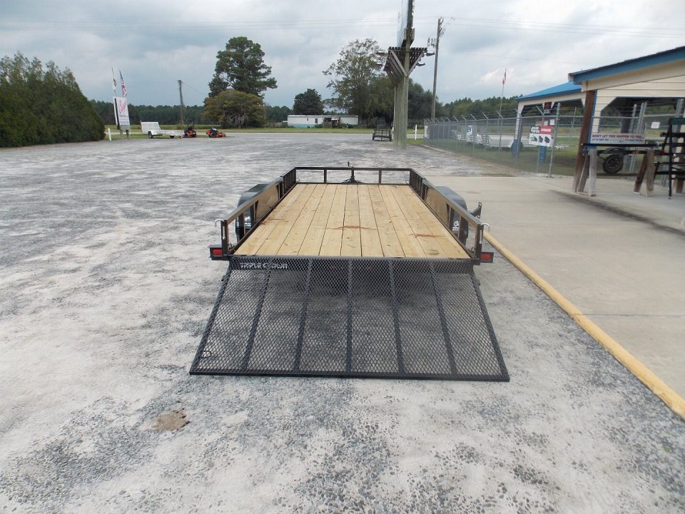 New 2025 Triple Crown Trailers TC ATV7X16TG ATV Trailer