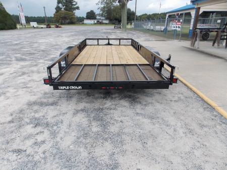 New 2025 Triple Crown Trailers TC ATV7X16TG ATV Trailer