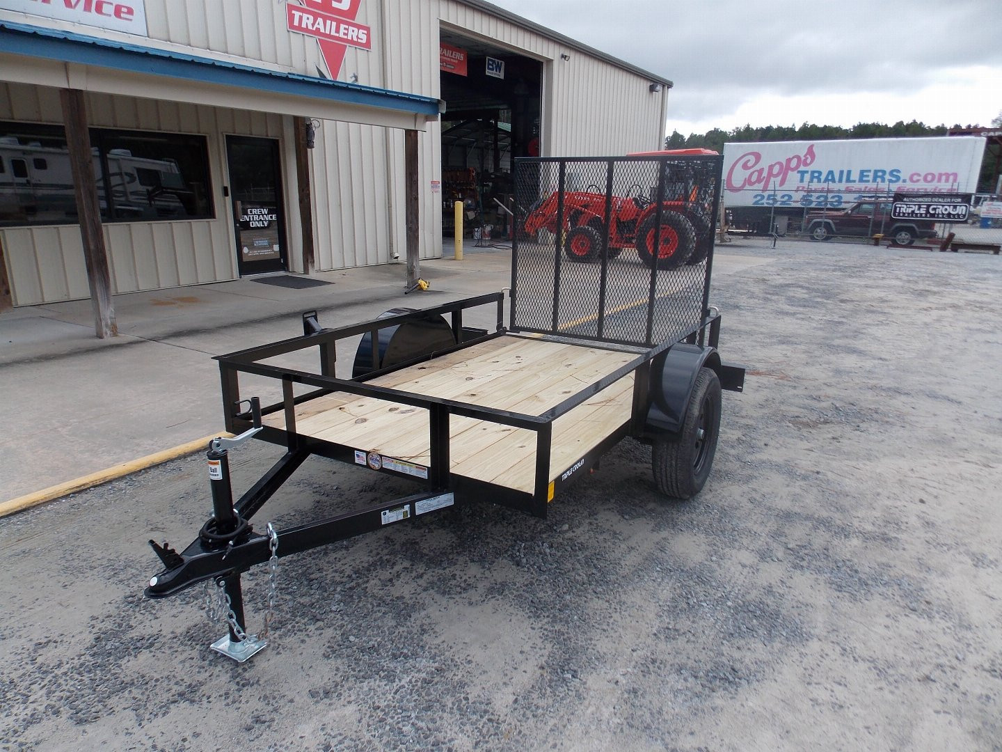New 2025 TRIPLE CROWN TRAILERS TC U5X8G Utility Trailer