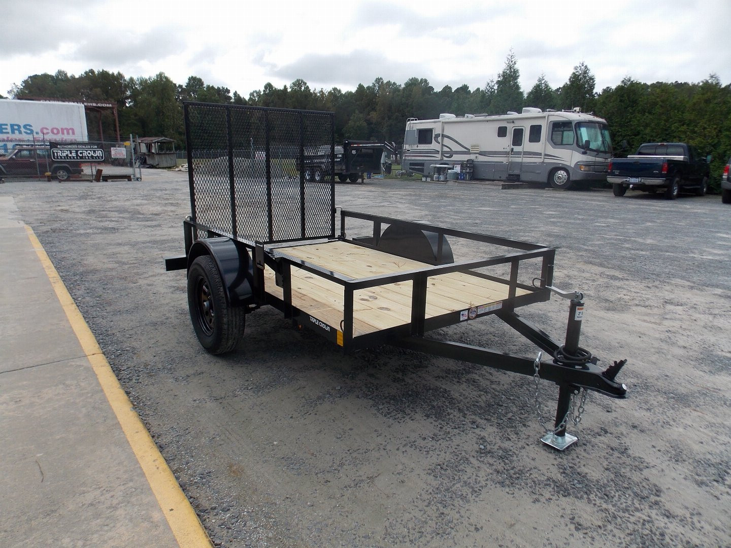 New 2025 TRIPLE CROWN TRAILERS TC U5X8G Utility Trailer