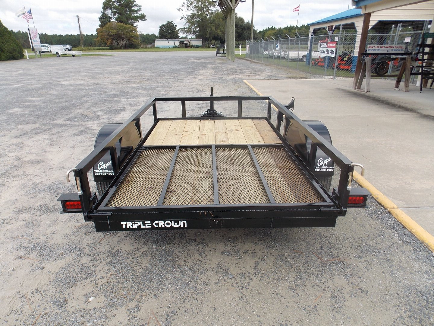 New 2025 TRIPLE CROWN TRAILERS TC U5X8G Utility Trailer