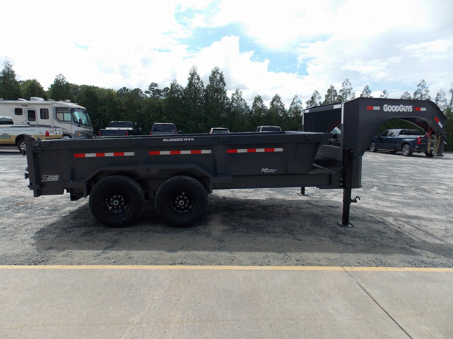 New 2025 GOOD GUYS TRAILERS GG DL714R-27ES-CPC Dump Trailer