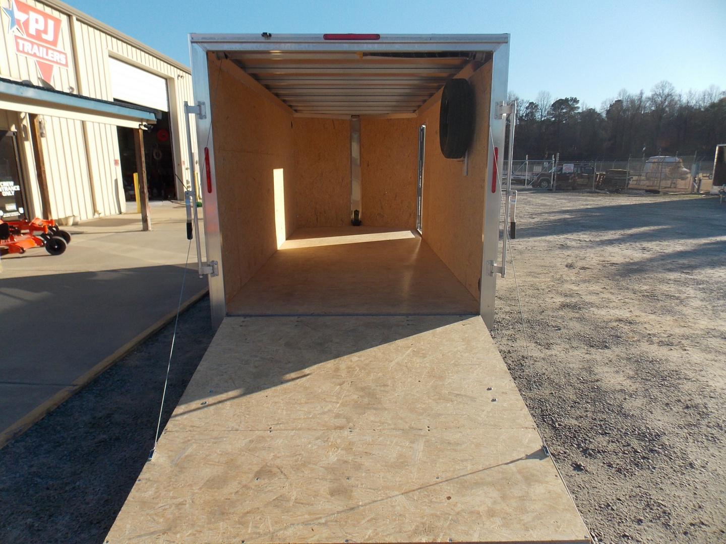 New 2026 E-Z Hauler ALC EZEC7X16XLT-P SILVER Cargo / Enclosed Trailer