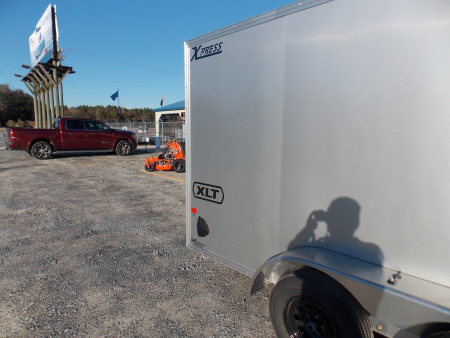 New 2026 E-Z Hauler ALC EZEC7X16XLT-P SILVER Cargo / Enclosed Trailer