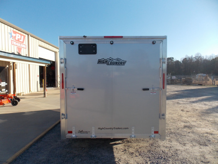 New 2026 E-Z Hauler ALC EZEC7X16XLT-P SILVER Cargo / Enclosed Trailer