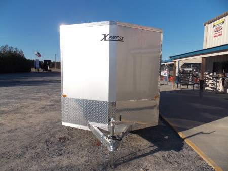 New 2026 E-Z Hauler ALC EZEC7X16XLT-P SILVER Cargo / Enclosed Trailer