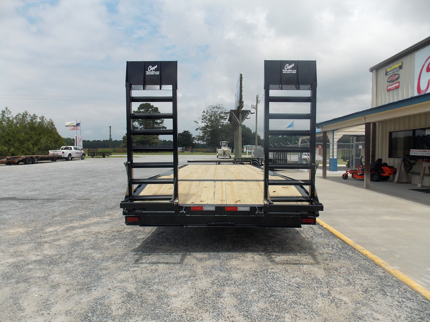 New 2026 Triple Crown Trailers TC E8.5X24 16K 17.5 Deckover Trailer