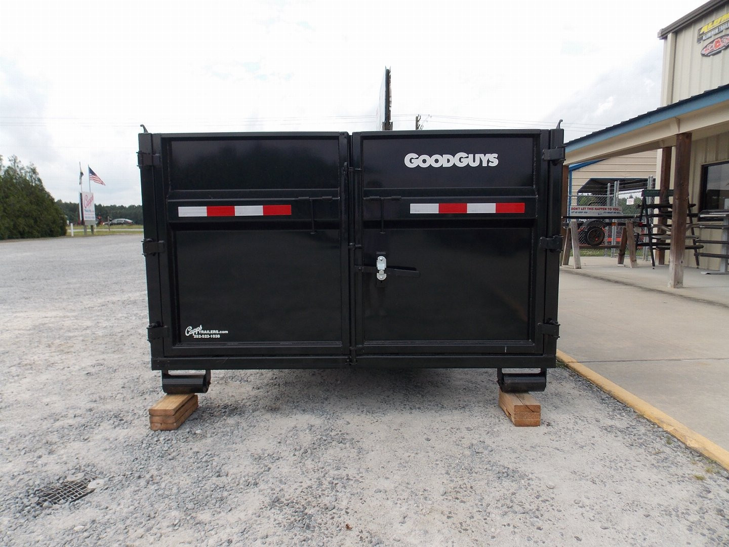 New 2024 Good Guys Trailers ROLL OF BIN Dump Bin