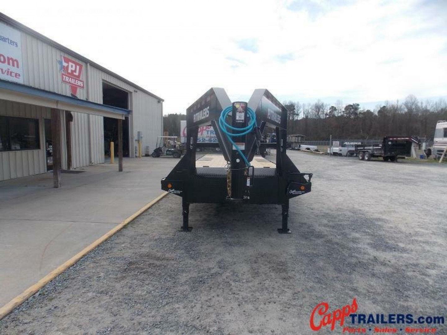 New 2024 PJ TRAILERS PJ T8S2872BSTK-WN04-WNFR DECKOVER TRAILER