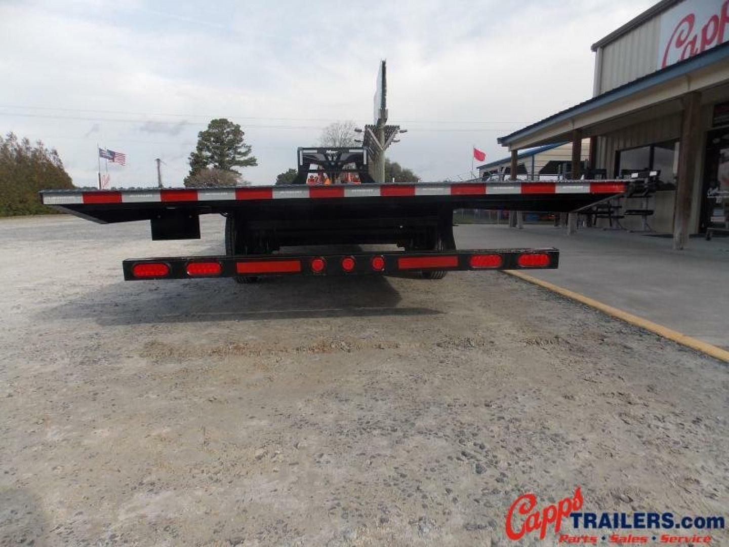 New 2024 PJ TRAILERS PJ T8S2872BSTK-WN04-WNFR DECKOVER TRAILER