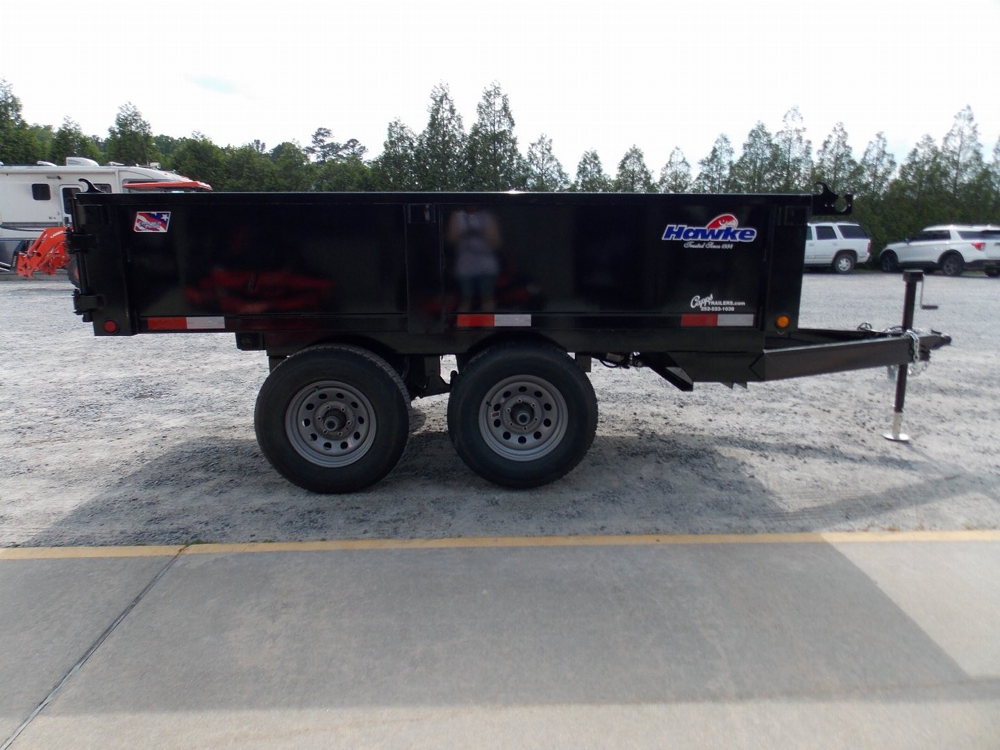 New 2024 Hawke Trailers FDOT-52K-6X10C Dump Trailer