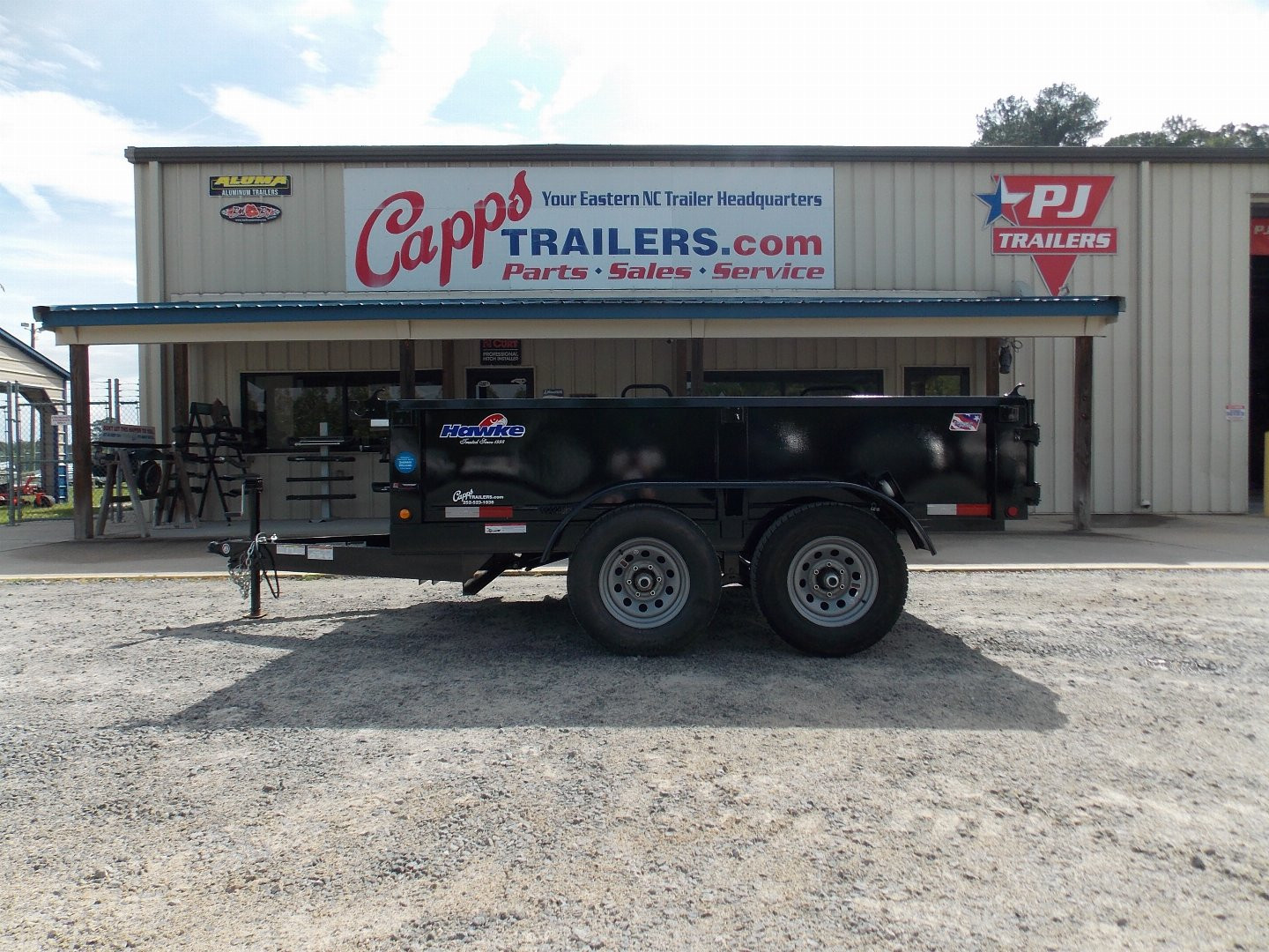 New 2025 HAWKE TRAILERS FLPT-52K-6X10C Dump Trailer for sale in Dover, NC