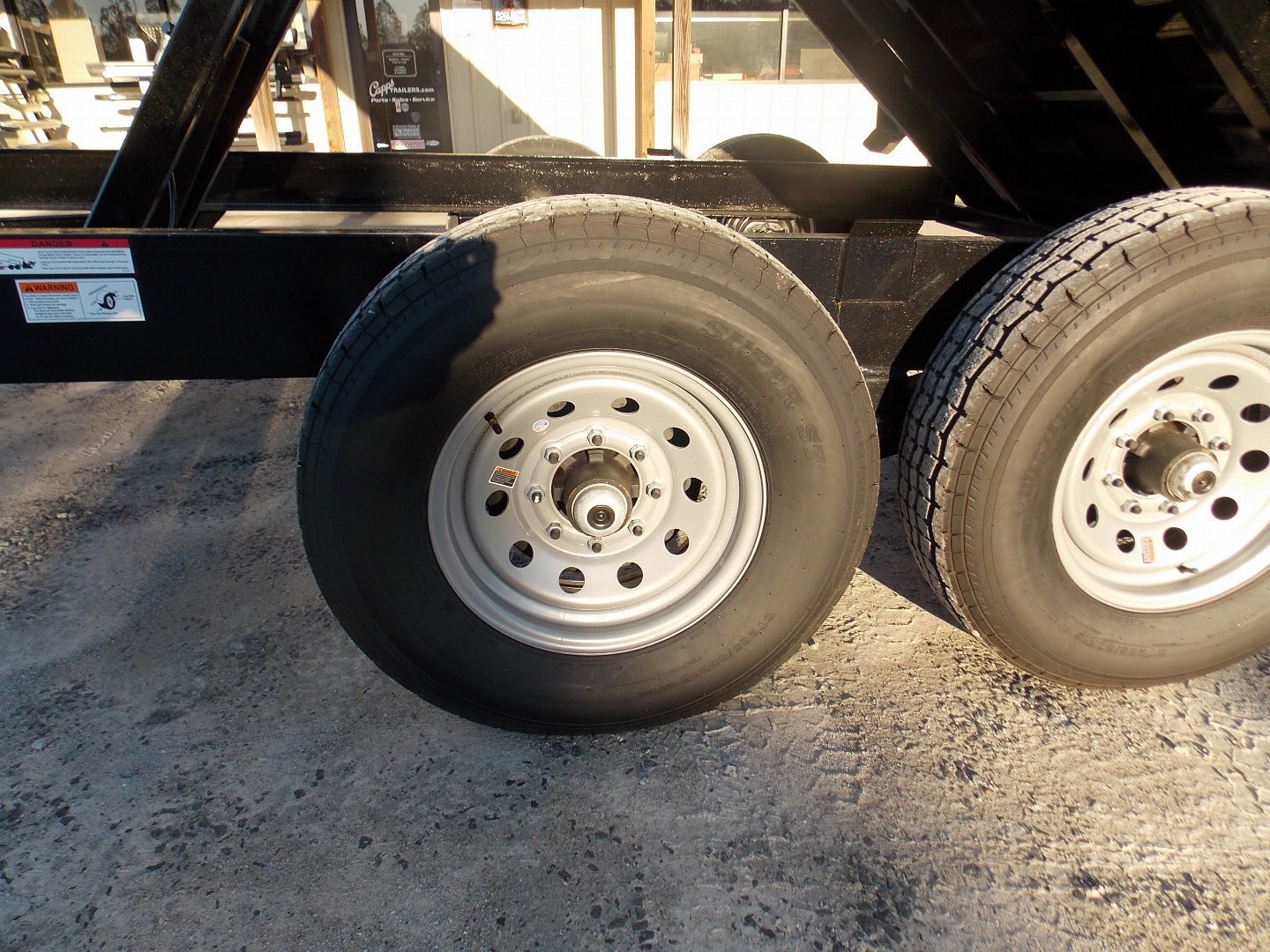 New 2025 Hawke Trailers FLPT-7K-7X14H Dump Trailer