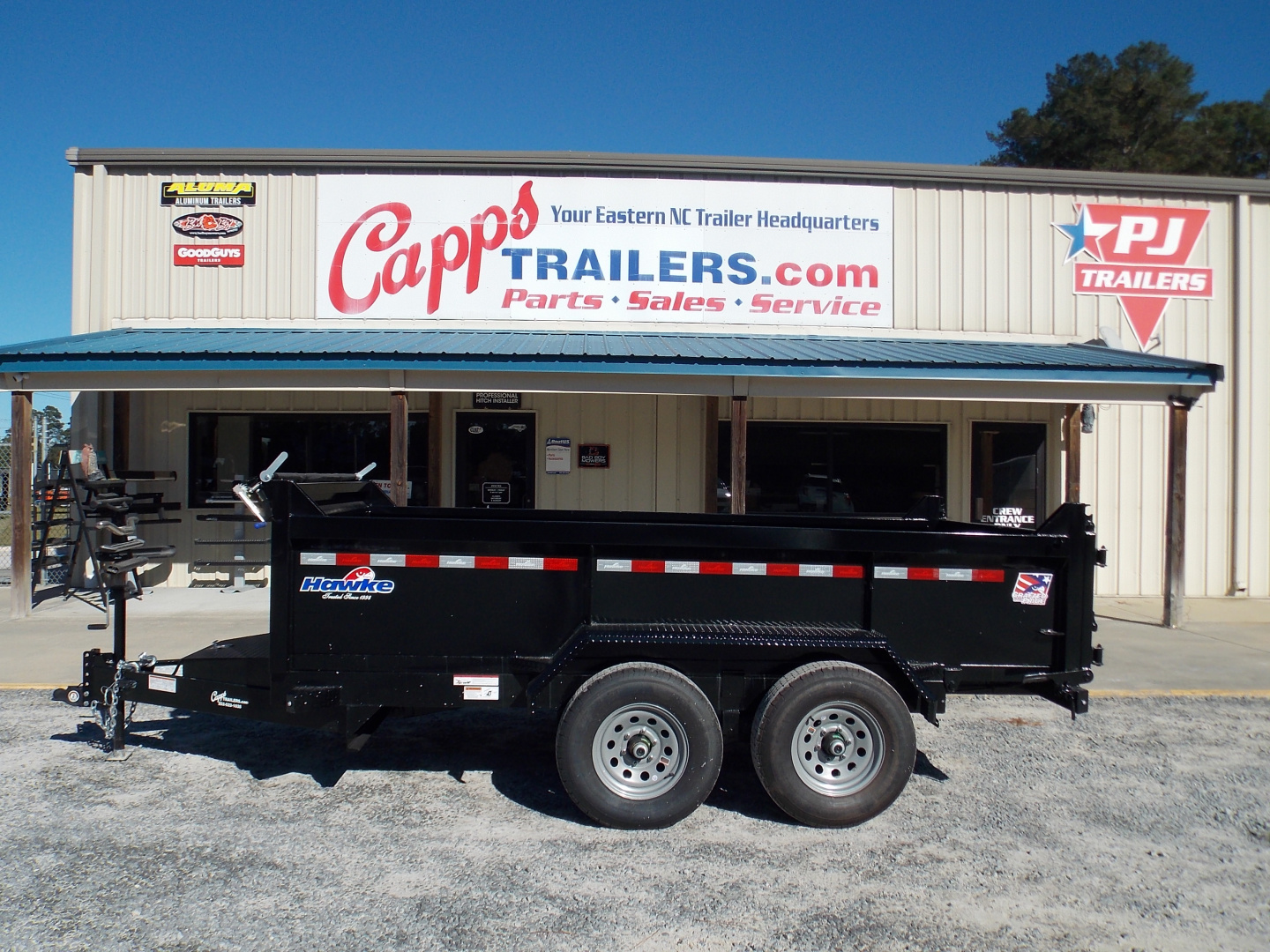 New 2026 Hawke Trailers FLPT-52K-6X12H Dump Trailer