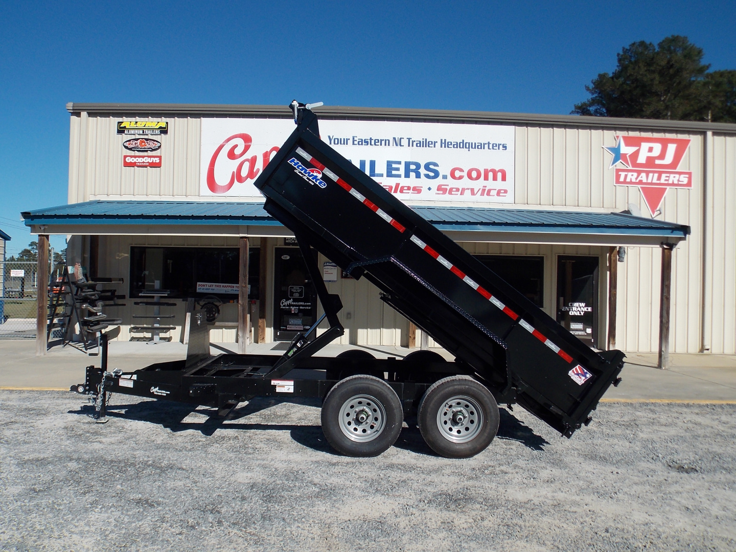 New 2026 Hawke Trailers FLPT-52K-6X12H Dump Trailer