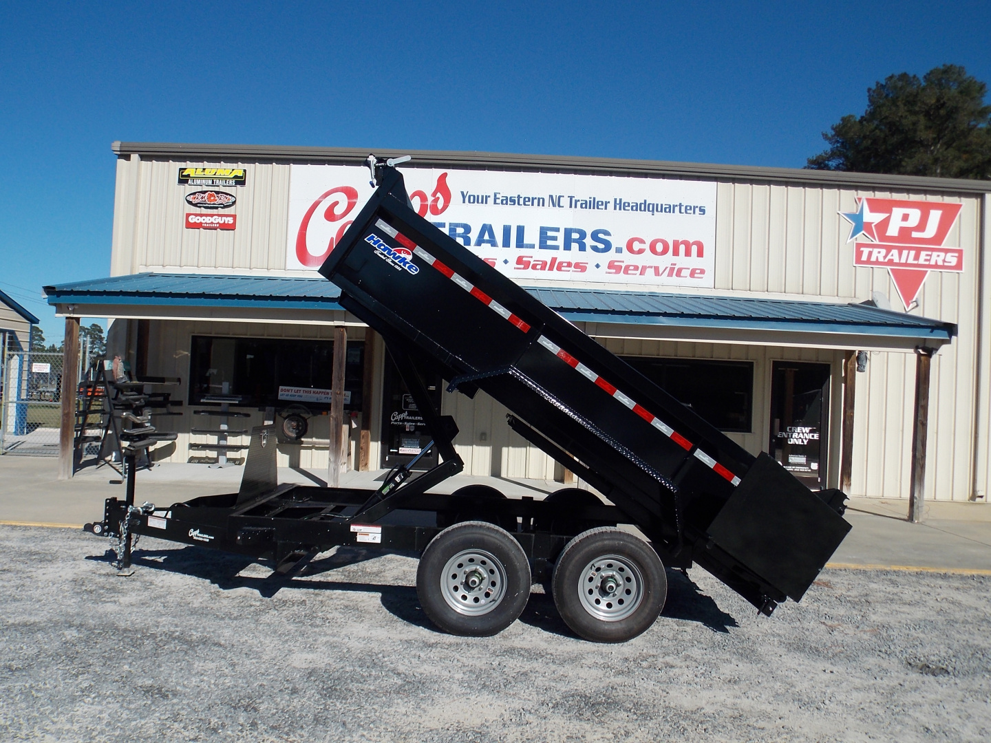 New 2026 Hawke Trailers FLPT-52K-6X12H Dump Trailer